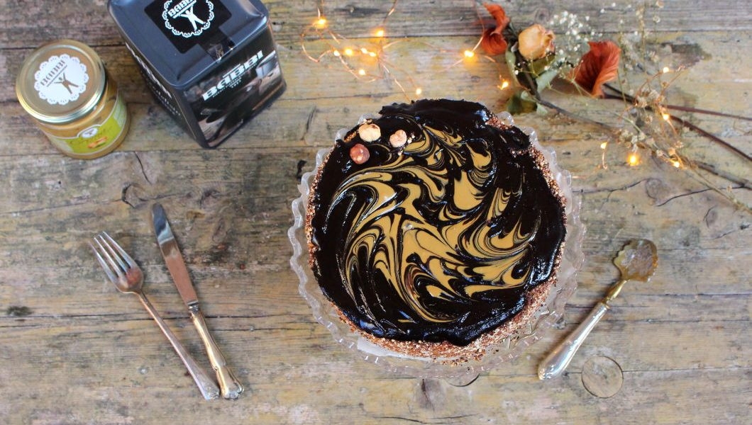 Pistachio and Dark Chocolate Cheesecake