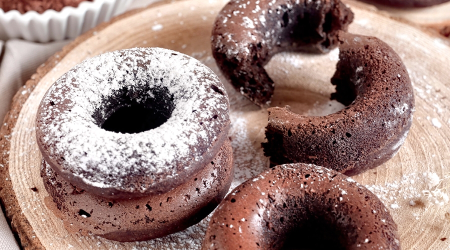 Ciambelle senza glutine alla Cioccodelizia