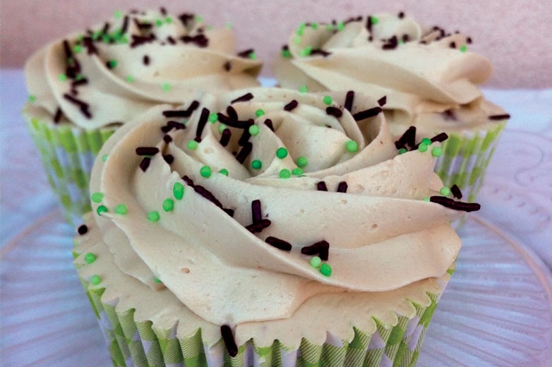 Cupcakes al Pistacchio e Cioccolato Babbi