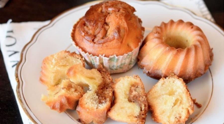 Muffin Vainilla y Crema Avellanas