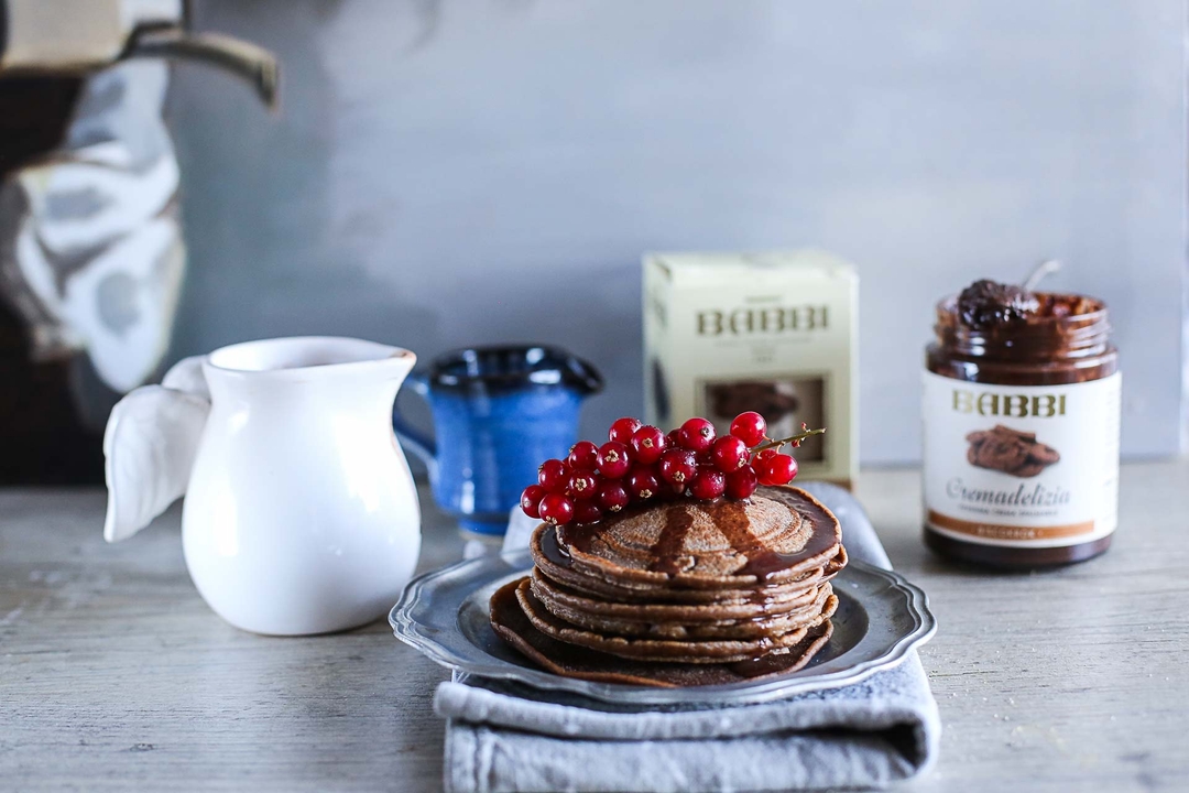 Pancakes con Crema Biscokrok