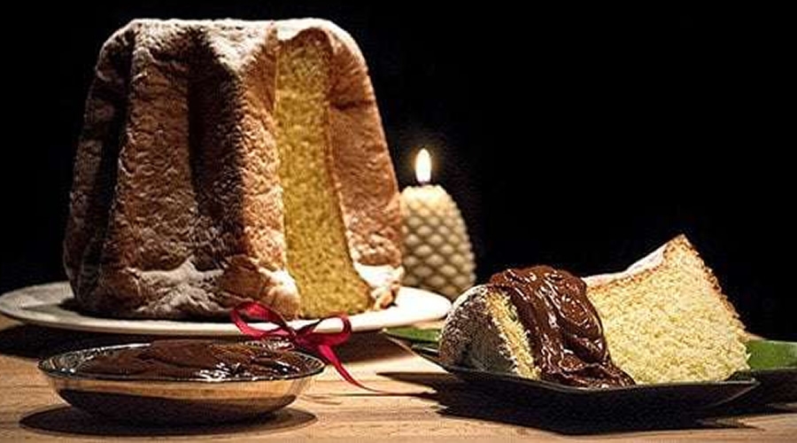 Pandoro con Crema Caffè Babbi
