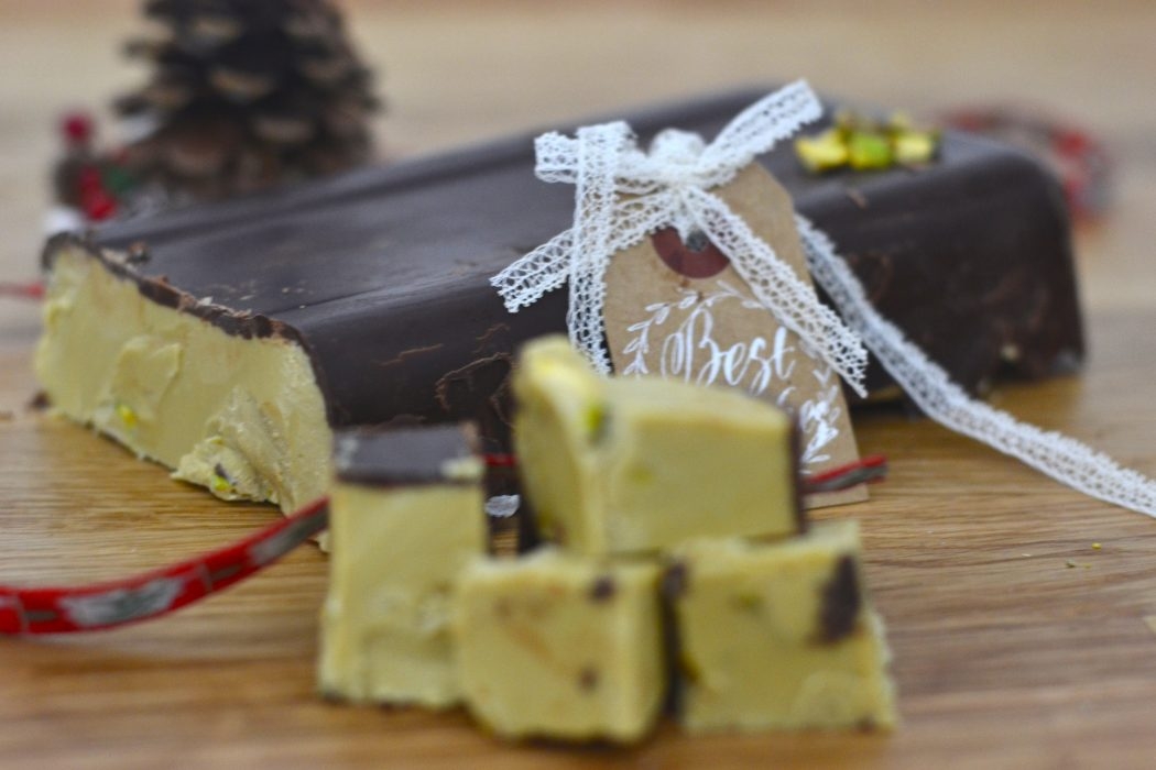 Torrone morbido pistacchio e cioccolato