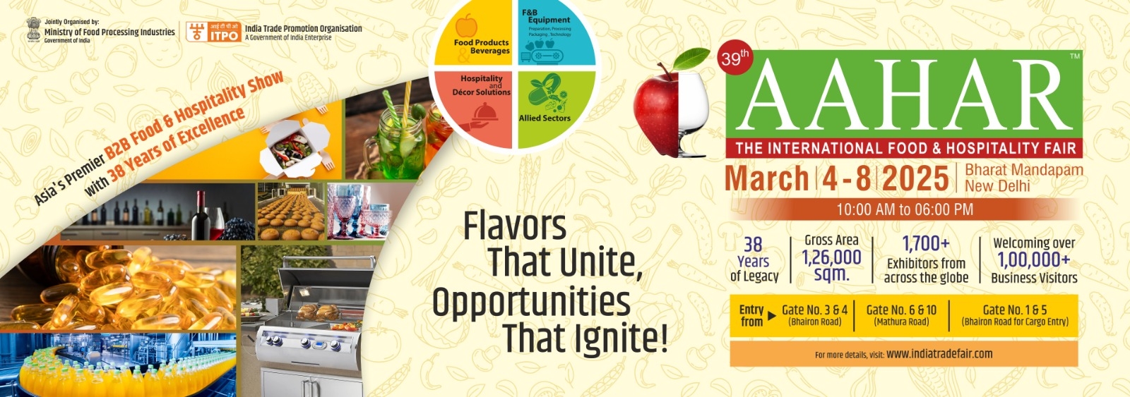 AAHAR 2025 – New Dehli