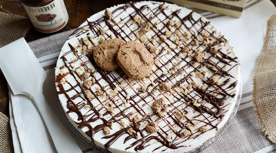 Cheesecake con Cremadelizia Biscokrok