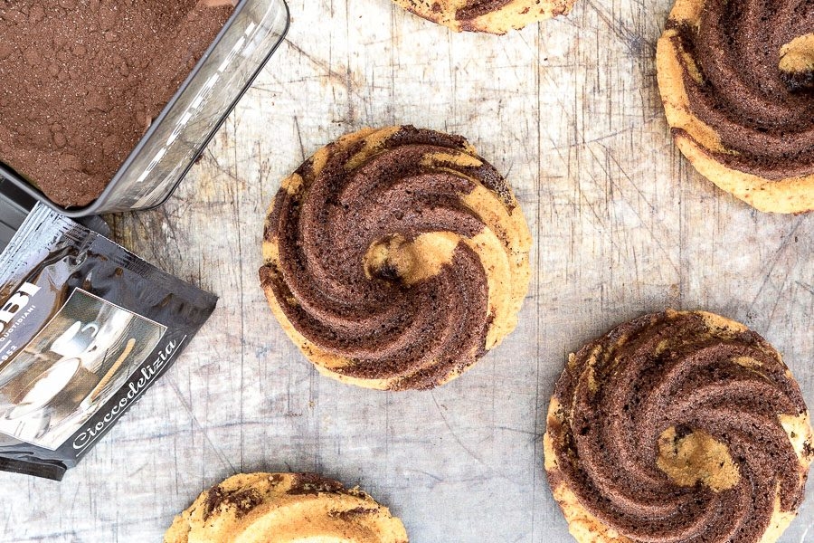 Rosquillas marmoladas con Cioccodelizia Babbi
