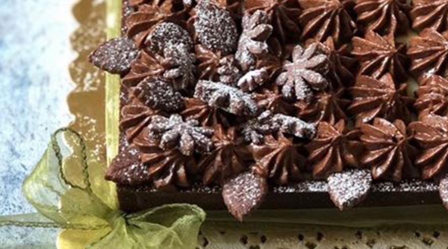 Frolla con Crema Chantilly e Ganache al Cioccolato