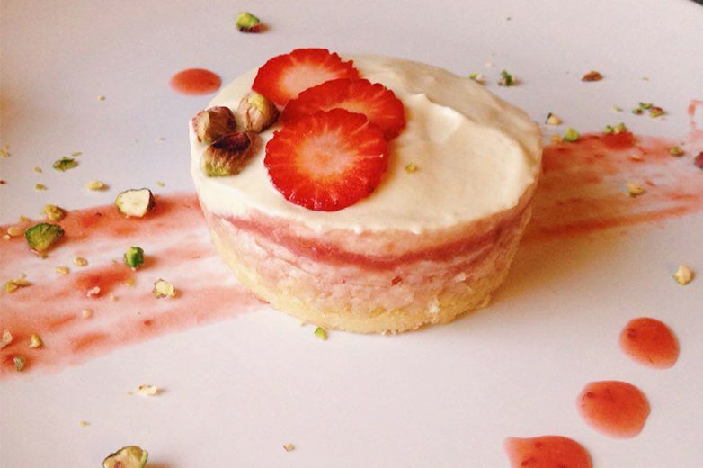 Monoporzioni Fragole e Crema Pistacchio Babbi